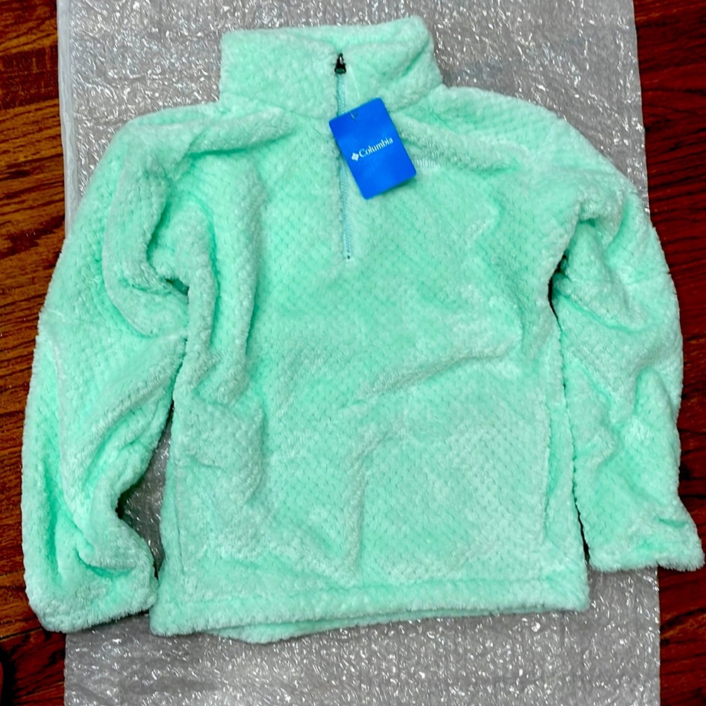 Columbia fleece sweater shirt